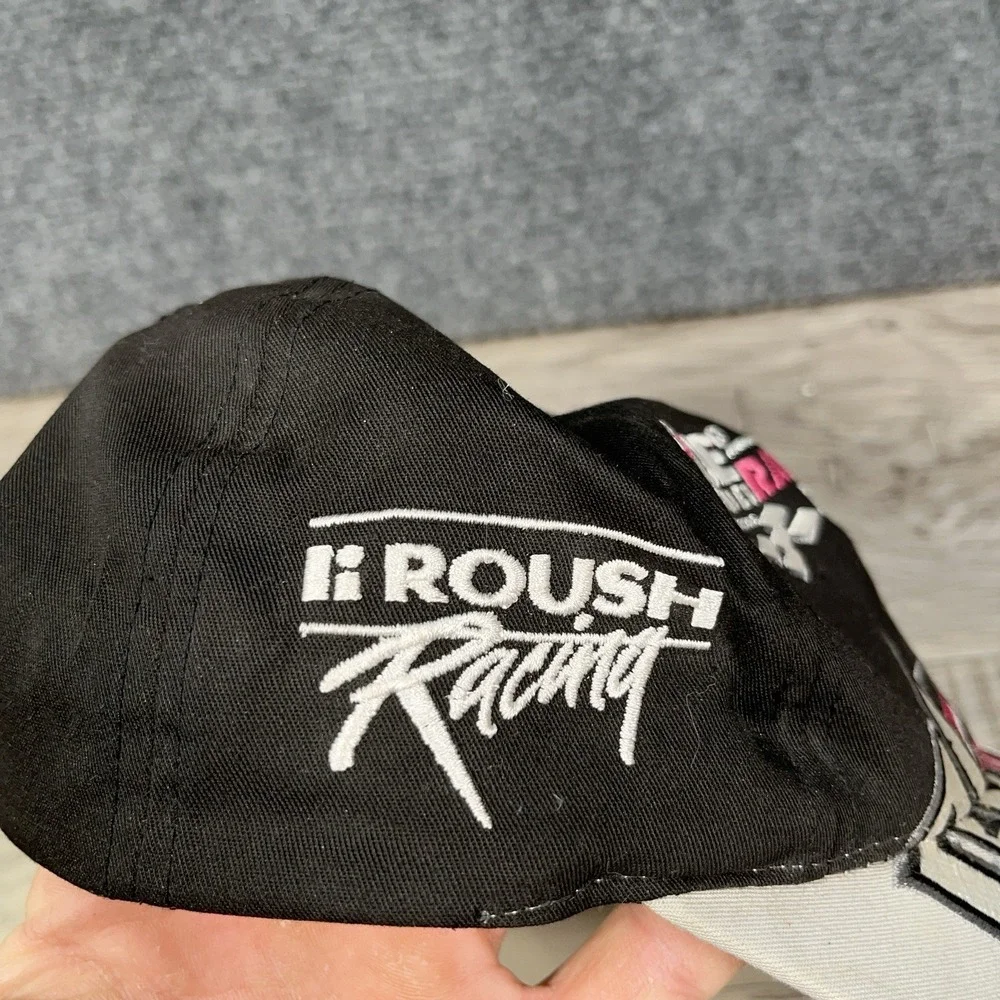 Jeff Burton #99‎ VTG NASCAR Exide Batteries Racing Team Snapback Hat Cap Roush